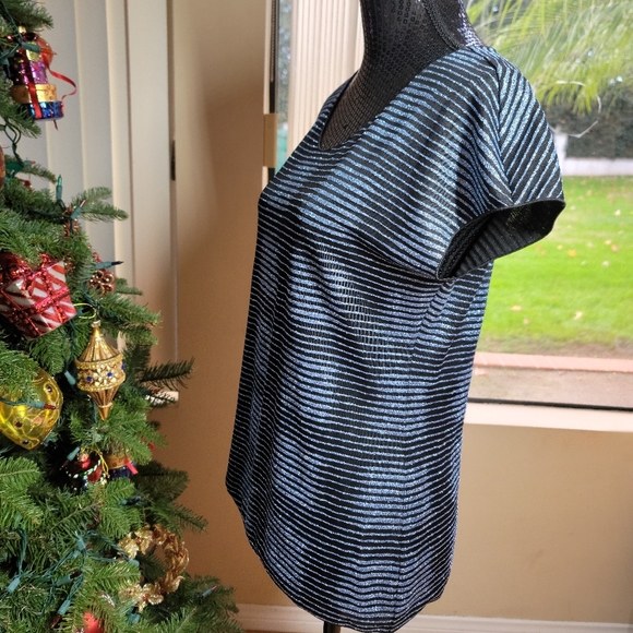 Armani blue glitter shirt - Picture 4 of 12